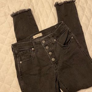 Madewell Black Skinny Jeans
